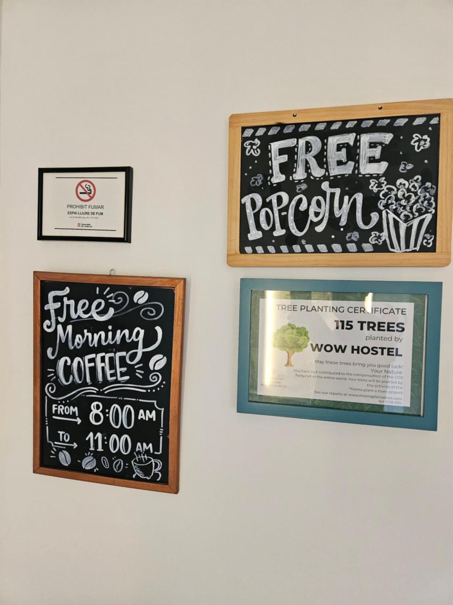 Wow Hostel Барселона Экстерьер фото
